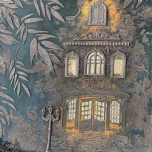 Трафарет - набор Усадьба - Фотография интерьере 6