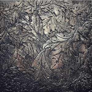 Трафарет - Геральдические листья малый - Фотография интерьере 12