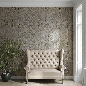 Трафарет - Богемия - Фотография интерьере 1