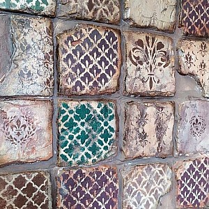 Трафарет - Калейдоскоп - Фотография интерьере 8