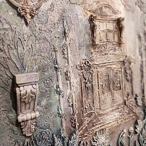 Трафарет - набор Усадьба - Фотография интерьере 15