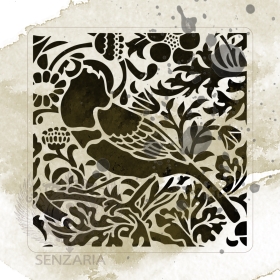 Трафарет - Клубничный воришка мини 2