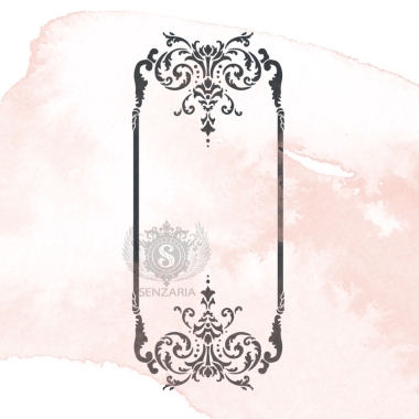 Трафарет - рама Беатрис 02 